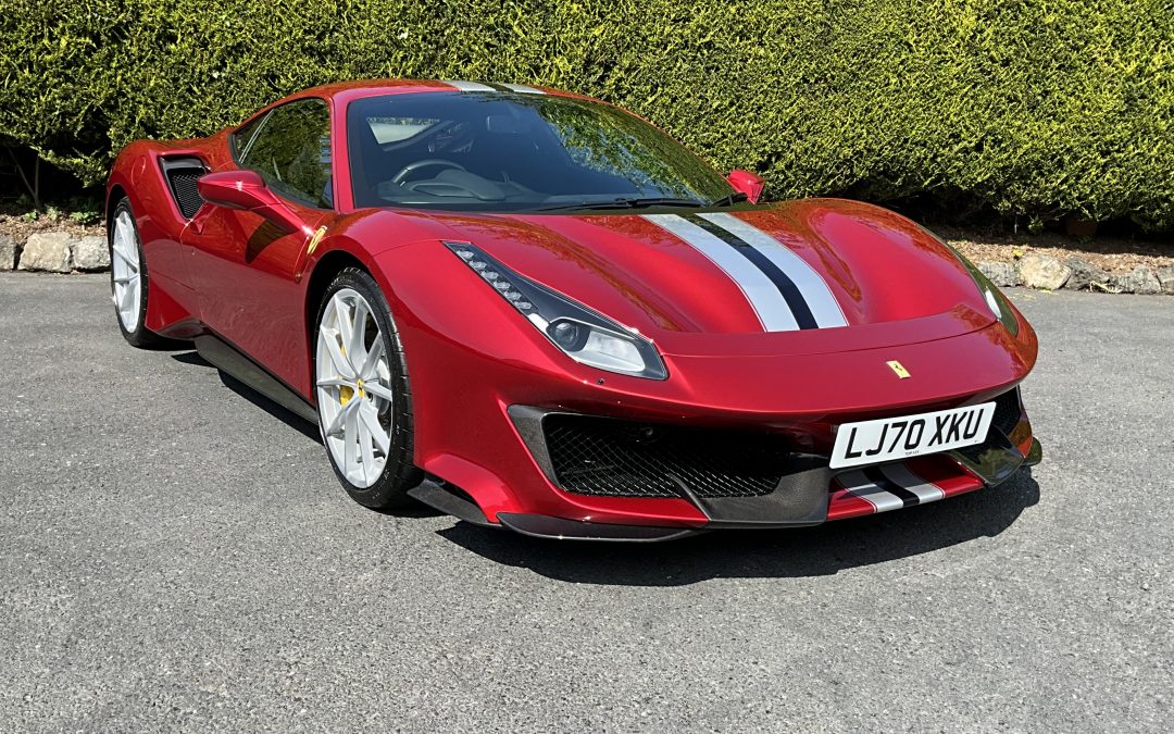 ***SOLD***Ferrari 488 Pista 3.9T V8 F1 DCT Euro 6 (s/s) 2dr